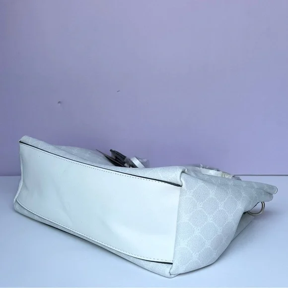 Steve Madden Bparker White Logo Handbag Purse, pouch, ID holder NWT - Picture 6 of 12